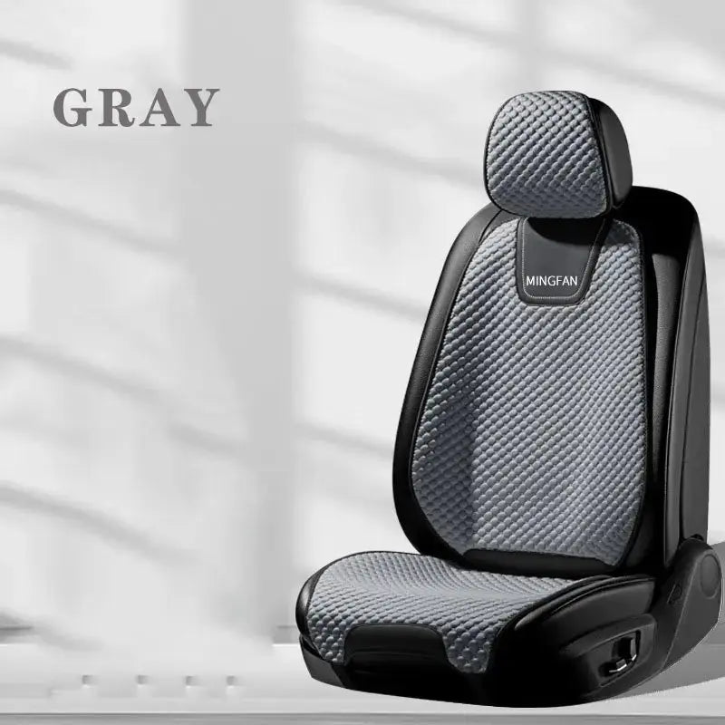 2023 NEW Real Silk Car Seat Cover Front Seat Protector Universal Summer Anti Dirty Non Slip Cushion Auto Interior Accessories Car Mobile World