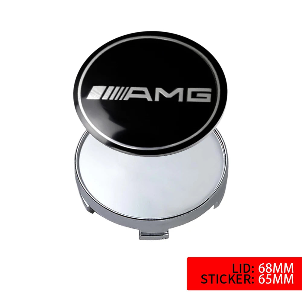 4Pcs 60/63/68mm Car Wheel Center Hub Cap For Mercedes Benz AMG W212 W204 W211 W168 W213 W124 A180 W212 E220 W204 W206 W211 W164 CM World