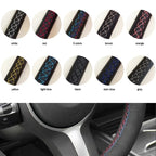 Customized Car Steering Wheel Cover Braid For Volkswagen VW Golf 6 GTI MK6 VW Jetta GLI Golf R20 Tiguan R-Line CM World