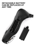 Digital tire pressure gauge, emergency lighting flashlight, car escape hammer, seat belt cutter, multi-functional self-rescue to CM World