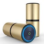 12M Negative Ion Generator USB Car Air Purifier Filterless Aluminum Alloy Body Auto Start Dust & Sterilization Home Air Cleaner Car Mobile World