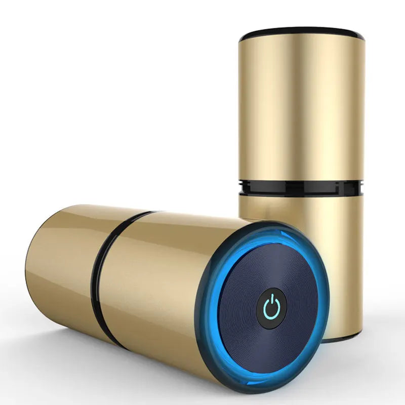 12M Negative Ion Generator USB Car Air Purifier Filterless Aluminum Alloy Body Auto Start Dust & Sterilization Home Air Cleaner Car Mobile World