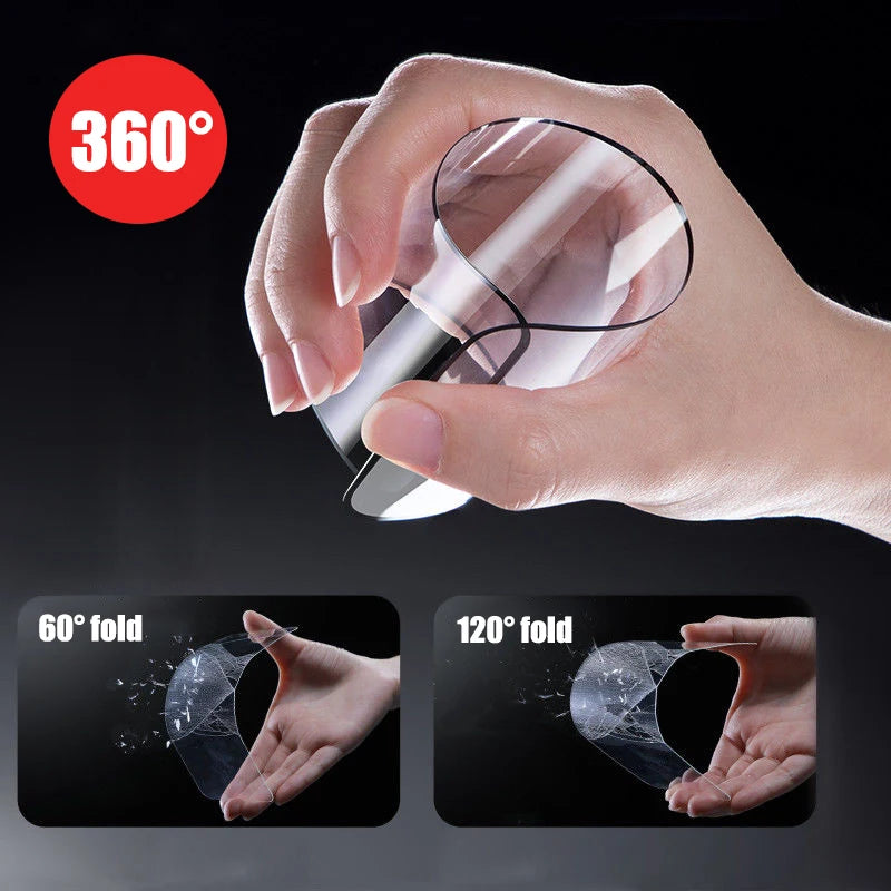 3Pcs Ceramic Fiber Protective Glass On The For iPhone 17 16 15 14 13 12 11 Pro Max 12 Mini 13 Mini Screen Protector Film Air 16E