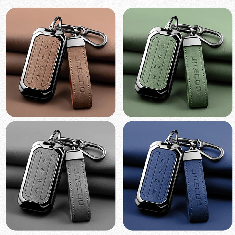 For Chery Jaecoo J5 J7 5 7 2025 2026 Keychain and Keyring Car Interior Accessories Zinc Alloy Car Key Protective Cover Suitable