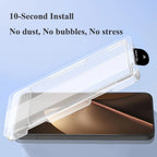 Lereach for Xiaomi 15T Pro 15T Mi 14T Pro 14T Tempered Glass Protective Film Dust-Free Alignment Tray Auto-Suction 0.3mm Car Mobile World
