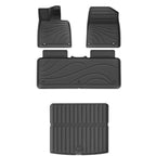 For Models of Changan Qiyuan A06 2026 Car Mats, All-season Waterproof TPE Floor Mats and Trunk Liners