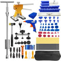 Car Dent Puller Repair Tools Slide Reverse Hammer Suction Cup Body Paintless T-Bar Dent Puller Kit Auto Hail Repair Accessories CM World