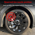 For Tesla New Model Y Juniper 2025 4PCS Hub Cap Car Replacement Wheel Cap 20Inch Performance Automobile Hubcap Cover Accessories CM World