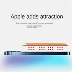 Magnetic Card Holder Leather PU Card Sleeve ID Card Holder Mobile Phone Back Sticker Bag For Magsafe iPhone 17 Card Holder Cover
