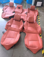 Custom Fit Car Seat Cover Full Set Specific For Land Rover Range Rover Velar Evoque Sport Discovery 3 4 5 Defender Seat Cover CM World