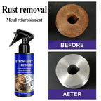 Car Rust Remover Auto Exhaust Pipe Rust Derusting Spray Quickly Car Wheel Hub Care Clean Metal Iron Prowder Stain Removal Agent