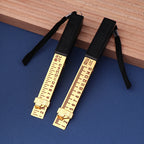 New Vernier Feeler Gauges Wedge Shaped Vernier Feeler Gauge 1-15mm House Engineering Inspection Flatness Measuring Tools CM World