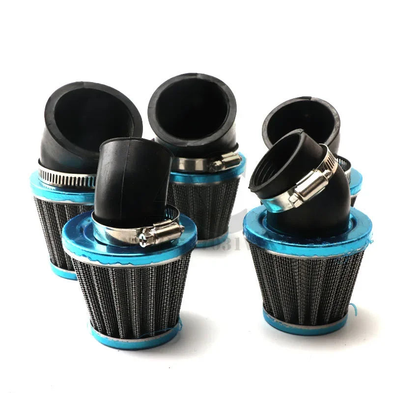 Motorcycle Air Filter 35mm 38mm 42mm 48mm 50mm Universal Fit For 50cc 110cc 125cc 140cc Motorcycle ATV Scooter Pit Dirt Bike CM World