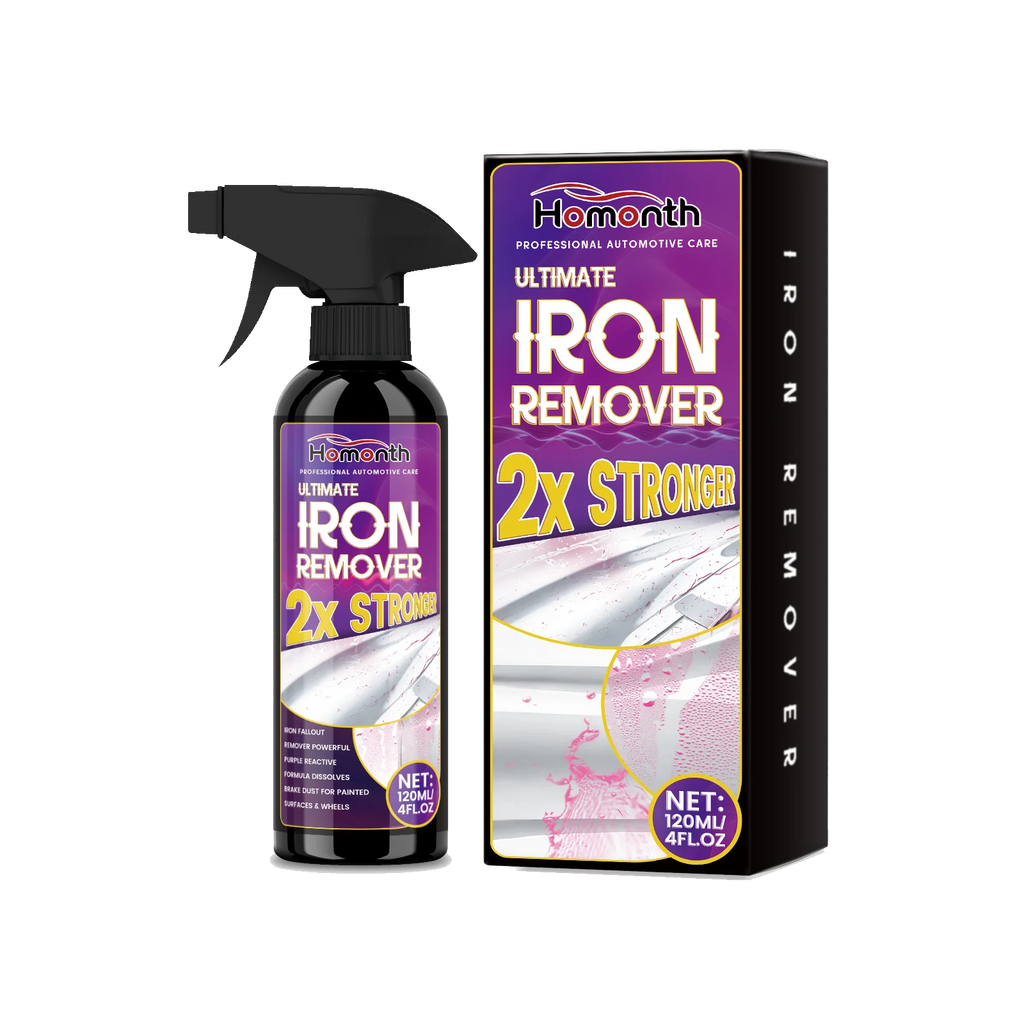 Large Capacity Powerful Car Rust Remover Spray - Exhaust/Wheel Care, Metal Powder Remover. CM World