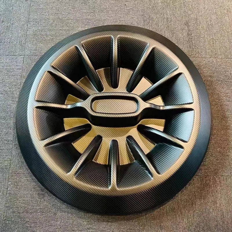 Real Carbon Fiber Exterior Rear Spare Tire Wheel Cover For Benz G-Class G63 w463 w464 w465 G500 G550  AMG Car 1999-2026
