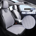 Universal Ice Silk Car Seat Covers Breathable Car Seat Covers Full Set Sweat Absorption Auto Seat Cushion Pad Car Accessories CM World