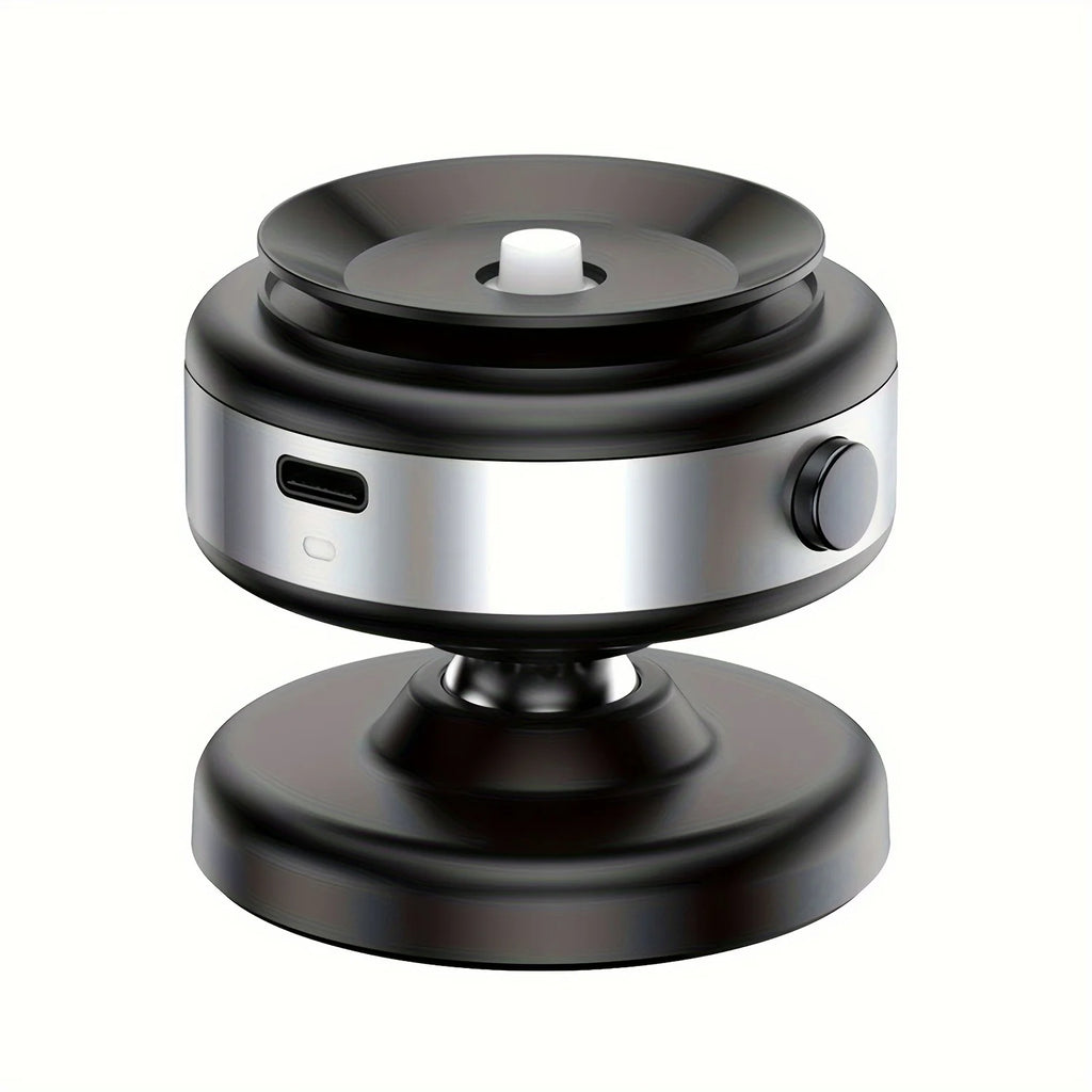 1pc Car Navigation Holder with 360° Rotation - Magnetic Phone Holder, Vacuum Suction, Stable for Driving, Kitchen, Fitness.