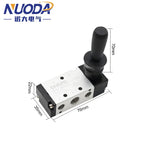 4H210-08 5/2 Way Pneumatic Air Hand Lever Operated Valve Manual Control 2 Position 3 5Port Push-Pull 3H210-08
