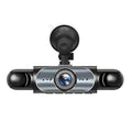 4-Channel Dashcam with 3.16-inch 1080P HD Front Camera 720P Front & Rear Cameras File Transfer Function