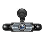 4-Channel Dashcam with 3.16-inch 1080P HD Front Camera 720P Front & Rear Cameras File Transfer Function