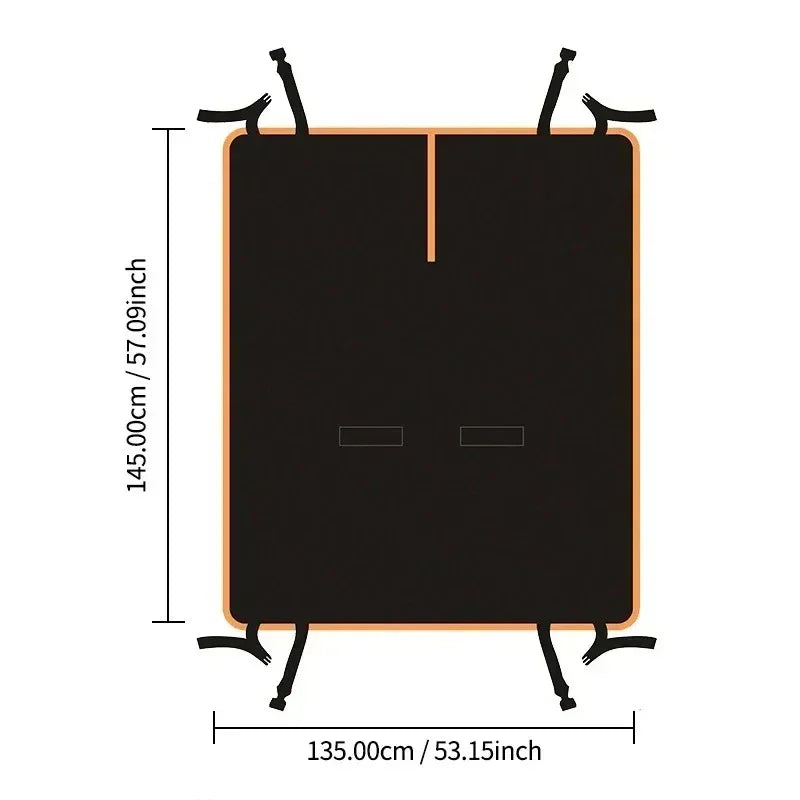 Durable Scratch-Resistant Oxford Fabric Pet Car Seat Covers Rear Seat Dog Hammocks - Purchase Quality Pet Protection for Vehicle