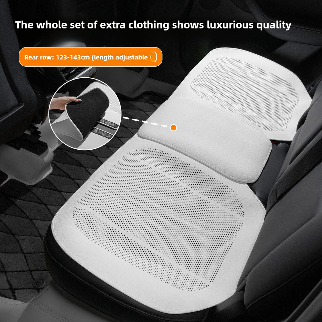 Car Seat Cover Front seat Full Surround Protective Covers Seat Cushion For Cadillac SRX CTS CT4 CT5 XT4 XT5 XT6 XTS Escalade