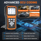 For BENZ FOXWELL NT530 OBD2 Scanner All System Scan Code Reader Active Test ECU Coding OBD OBD2 Car Diagnostic Tool Free Update Car Mobile World