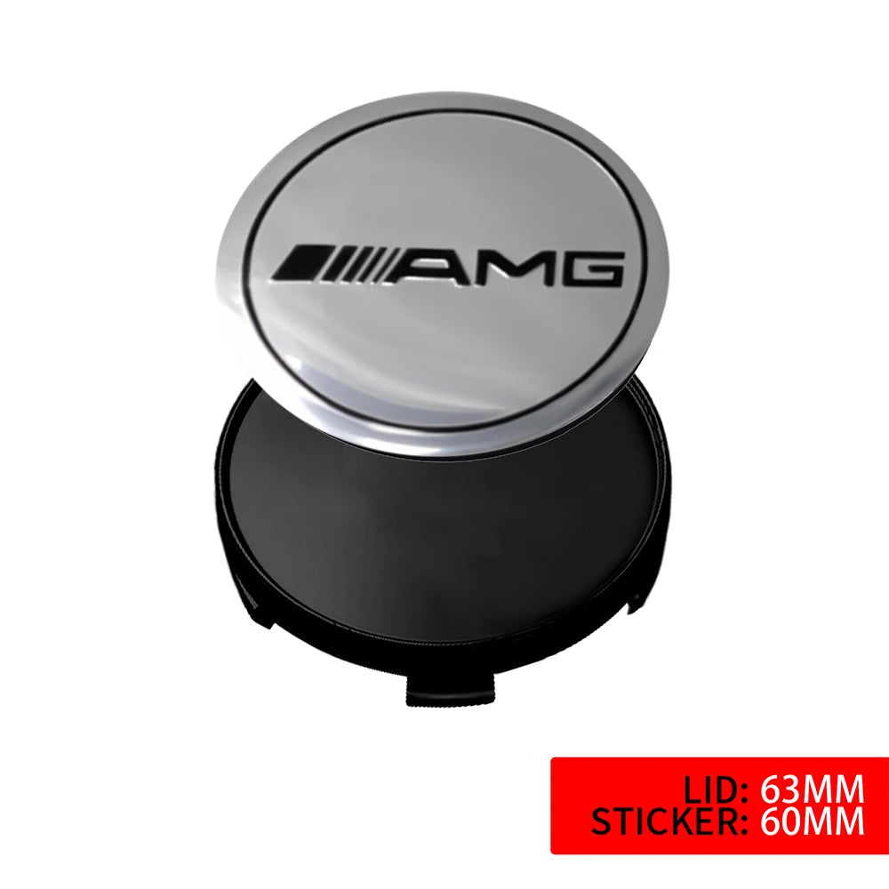 4Pcs 60/63/68mm Car Wheel Center Hub Cap For Mercedes Benz AMG W212 W204 W211 W168 W213 W124 A180 W212 E220 W204 W206 W211 W164 CM World