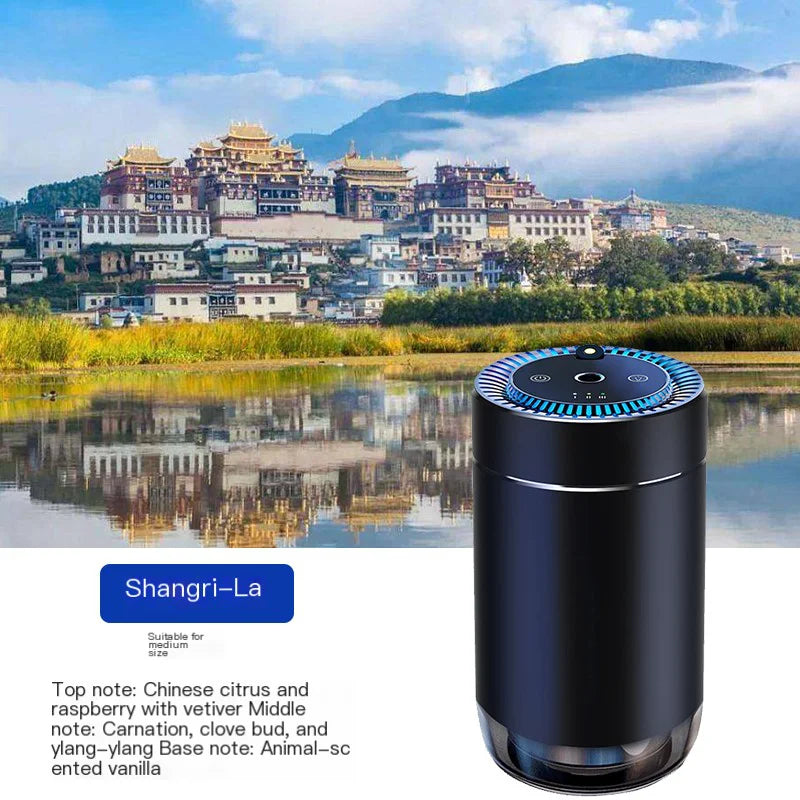 intelligent car air freshener, car fragrance machine,3 Mode Adjustable, auto on/off, lasts 3 months,suitable for mother and baby CM World