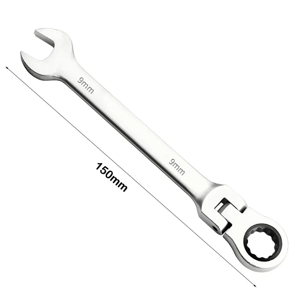 Dual Heads Dual Heads Ratchet Wrench Quick Release 72 Teeth Reversible Ratchet Spanner Ratcheting Combination Wrenches