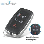 MYREMOTEKEY PN AH22-15K601-AD smart key case 5 button for Landrover Range Rover Sport LR4 2010 2011 2012 FCC KOBJTF10A CM World