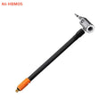 (HB05)1Pcs Braided Tire Inflator Hose With Leak Proof Connector Flexible Design For Car Bike Motorbike Inflation