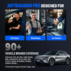 TOPDON AD600PRO OBD2 Scanner Professional Car Diagnostic Tool Full System Code Reader 9 Reset Service Oil/SAS/ABS Lifetime Free CM World
