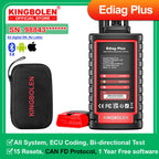 [ All Digital SN] KINGBOLEN Ediag plus CAN FD protocol All System Car diagnostic tools ECU coding Active Test OBD2 scanner Car Mobile World