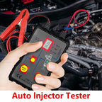 Newest Fuel System Scan Tool Automotive Cleaning Tool Kit Injector Flush Cleaner Car Fuel Injector Tester Portable 4 Pluse Mode CM World