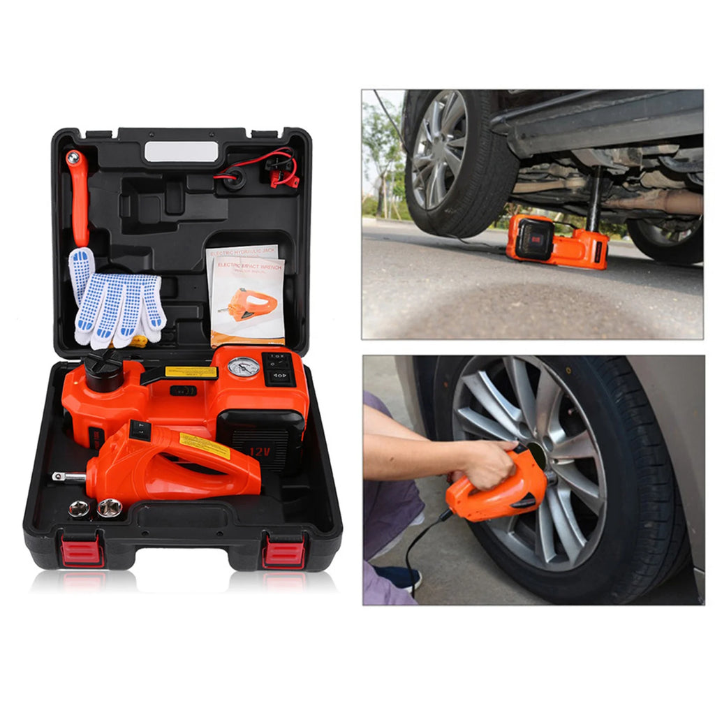 5Ton 12V  Automotive Car Electric Floor Jack  Garage and Emergency Equipment Auto Jack Electric Jack Auto Electric Jack CM World
