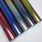 High Gloss Colorful Laser Rainbow Blue Wrap Vinyl Car Body Films Exterior Car Stickers Decals for Vehicle Film Wrapping Adhesive