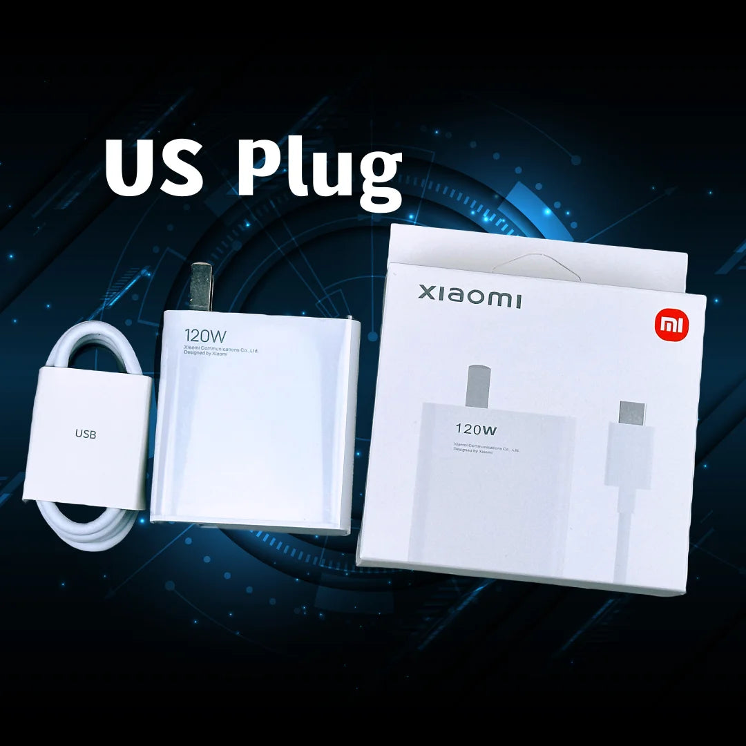 120W Xiaomi Charger Original Fast Charge HyperCharge Adapter Usb Type C Cable For Mi 14 12s 13T 13 Pro Poco F4 GT Redmi K70 K60 Car Mobile World