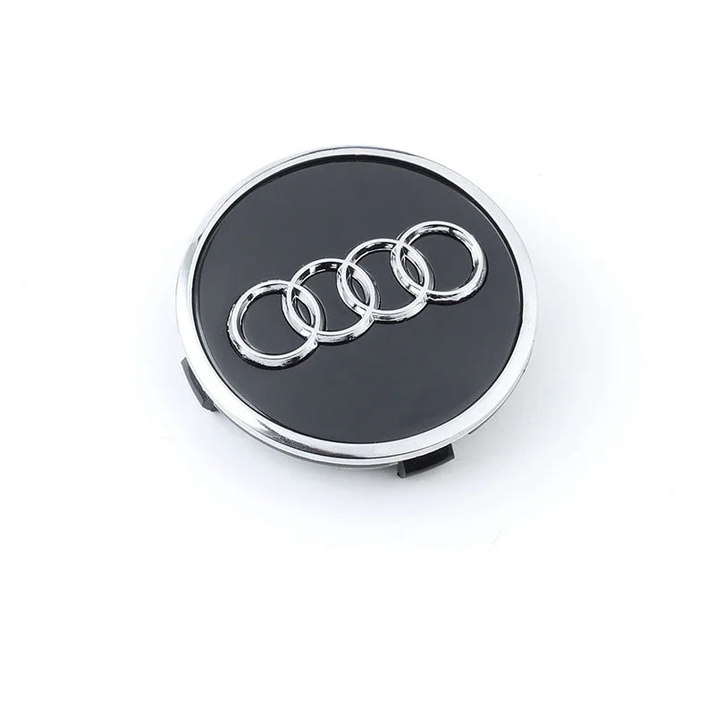 4pcs 60mm 61mm 68mm 69mm Car Styling Wheel Center Cap Hub Covers Badge 4B0601170 For Audi A3 A4 A5 A6 A7 A8 S4 S6 Accessories CM World