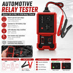 2026 Newest Red Relay Tester 12V Universal Automotive Relay Detector Electronic Car Circuit Tester Battery Checker Auto Repair D
