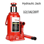 12T 16T 20T Hydraulic Floor Jack Low Profile Mini Manual Jack for Car Roof Lift Vehicle Repair Tire Change Tool