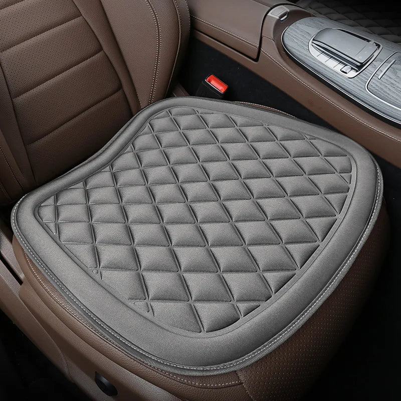 Car Seat Cover, Breathable Anti-Slip Bottom Seat Cushion Mat Pad, Universal Four Seasons, Car Front Driver Bottom Seat Cover CM World