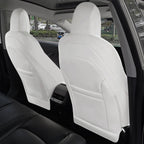 For Tesla Model 3 2017 2018 2019 2020 2021 2022 2023 Full Set Custom Vegan Nappa Leather Car Seat Covers Protector Accessories CM World