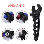 Adjustable AN Aluminum Wrench Hose Fitting Tool Aluminum Spanner AN3-AN12 Wrench Spanner Fitting Tools