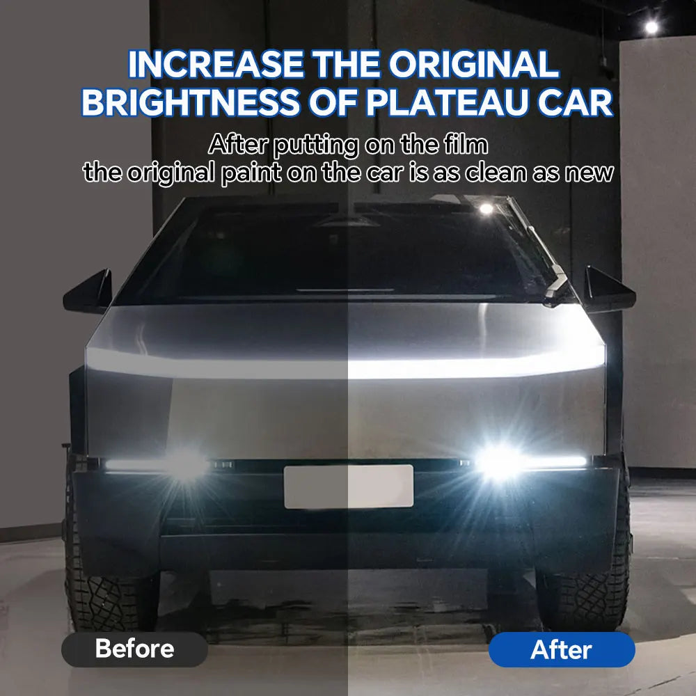 For Tesla Cybertruck 2024 Matte PPF Car Paint Protection Film Clear Bra Decal Anti-Scratch TPU Invisible Body Sticker Accessorie
