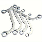 5Pcs S Type 10-19mm 12-Point Box Ends Double-Headed Special-Shaped Fastening Wrench Car Repair Tool S-Shaped Spanner Hardware CM World