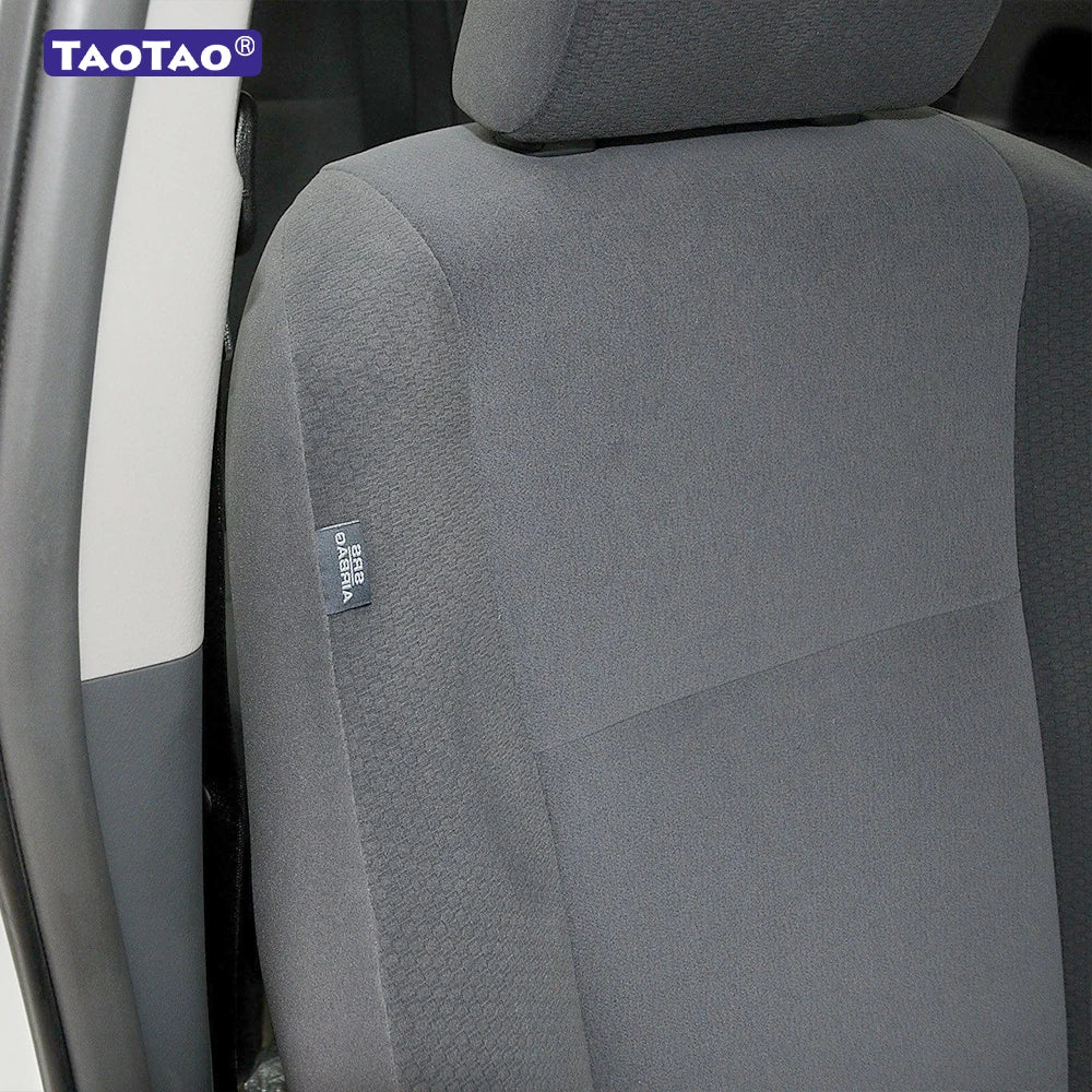 For Toyota Land Cruiser Prado J120 2003 2004 2005 2006 2007 2008 2009 Faux Leather Custom Car Seat Covers for 2 Front Seats