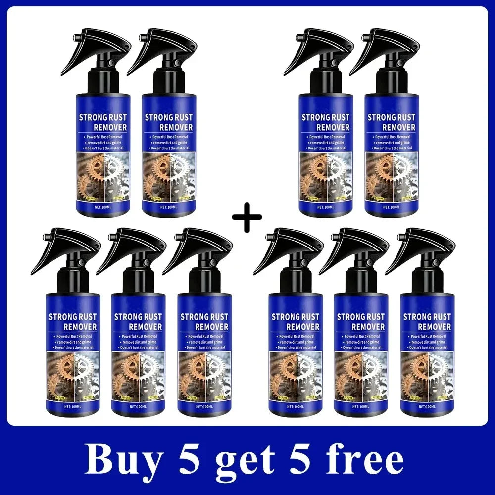 Car rust remover, quick car wheel care, cleaning, metal iron powder, stain removal CM World