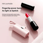 Lenovo 500000mAh Capsule Power Bank Large Capacity Super Fast Charging Powerbank Portable CCC External Battery For iPhone Huawei