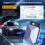 MUCAR BT200 MAX AI Diagnostic Tools CANFD ELM327 Prototol Full System OBD2 Scanner 15 Resets Lifetime Free Update VS BT200 PRO Car Mobile World